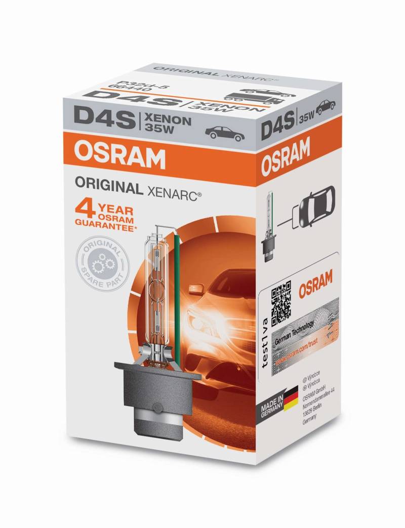 1x Original OSRAM Xenarc Classic D4S 35W Xenon Brenner Lampe Birne Scheinwerfer von OSRAM GmbH