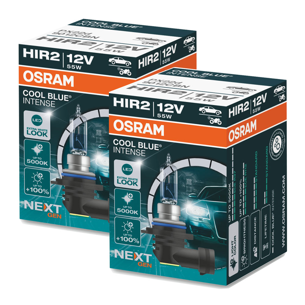 2 Stück OSRAM COOL BLUE INTENSE NEXT GENERATION Lampen Birnen für Scheinwerfer / Fassung HIR2 55W 2 Stück OSRAM COOL BLUE INTENSE NEXT GENERATION Lampen Birnen für Scheinwerfer / Fassung HIR2 55W von OSRAM GmbH