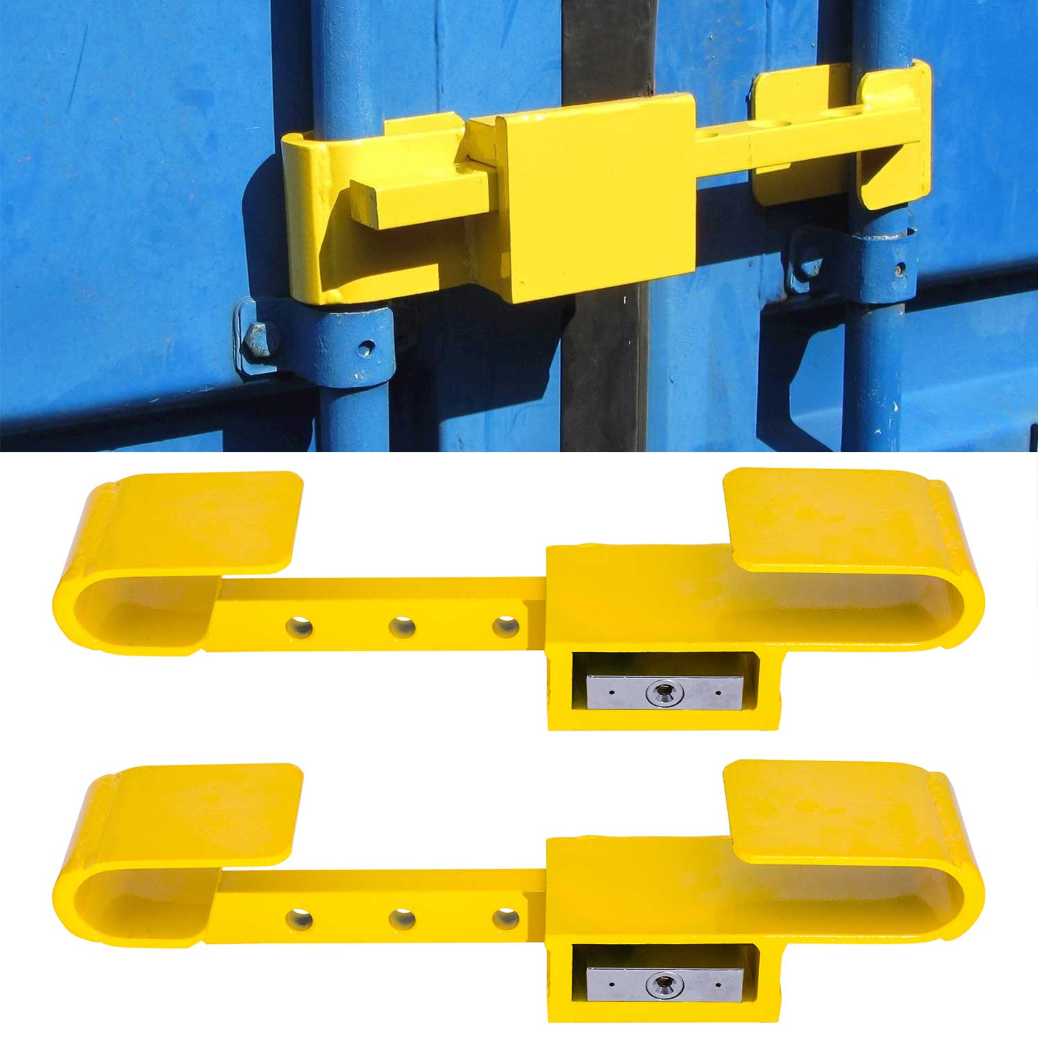 2x Container Schloss Sicherheitsschloss Diebstahlschutz Bügelschloss 4 Schlüssel 2x Container Schloss Sicherheitsschloss Diebstahlschutz Bügelschloss 4 Schlüssel von JOM Car Parts & Car Hifi GmbH