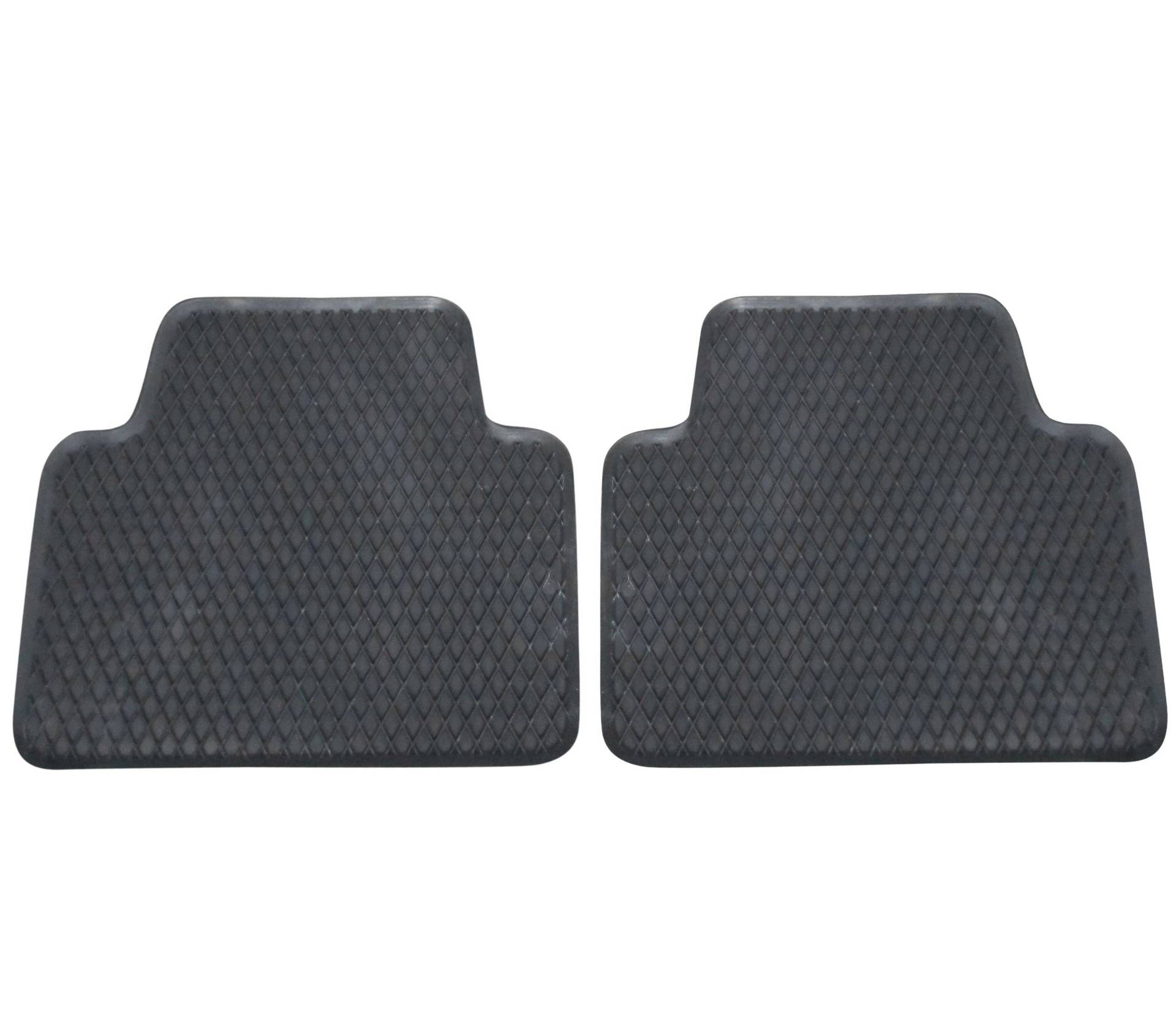 2x Gummi Fußmatten Gummifußmatten HOHER RAND Autoteppich SET für HINTEN Schwarz 2x Gummi Fußmatten Gummifußmatten HOHER RAND Autoteppich SET für HINTEN Schwarz von Diedrich Filmer GmbH