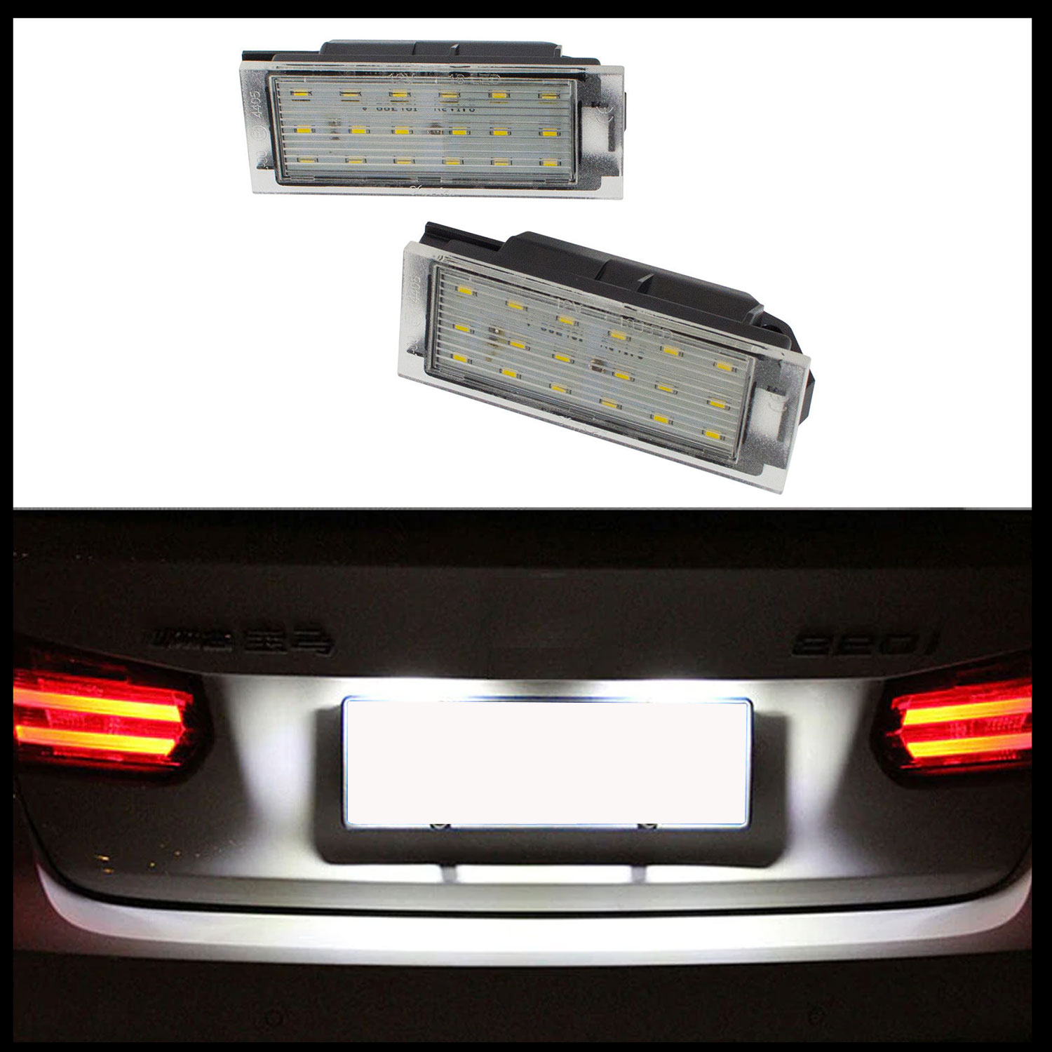 2x LED PREMIUM Kennzeichenbeleuchtung für Dacia Logan II Sandero II pick-up 2x LED PREMIUM Kennzeichenbeleuchtung für Dacia Logan II Sandero II pick-up von GOLDCAR Renata Badzio,Bart?omiej Kalisz s.c.