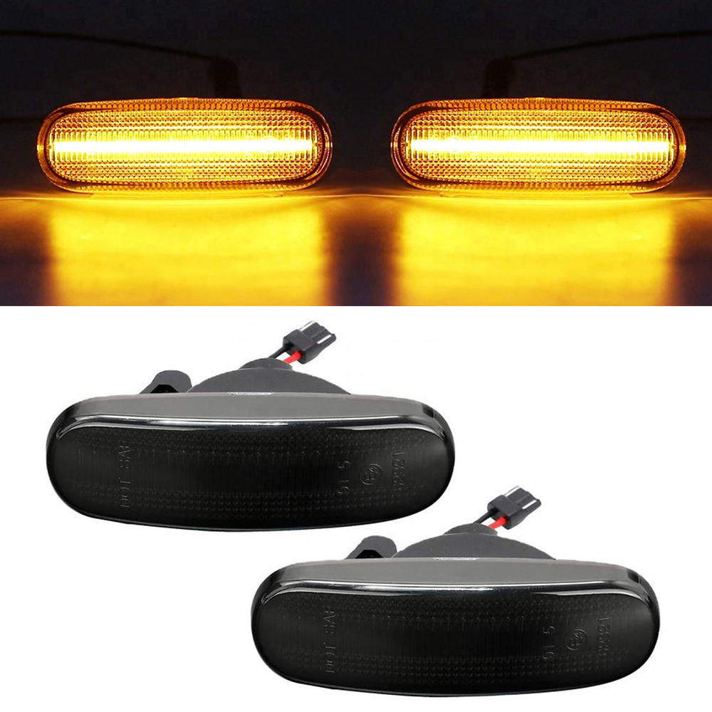 2x LED Seitenblinker Blinker in Schwarz Smoke SET für Fiat Panda Punto 199 Stilo Linea Multipla Doblo 2x LED Seitenblinker Blinker in Schwarz Smoke SET für Fiat Panda Punto 199 Stilo Linea Multipla Doblo von Tuning Fanatics
