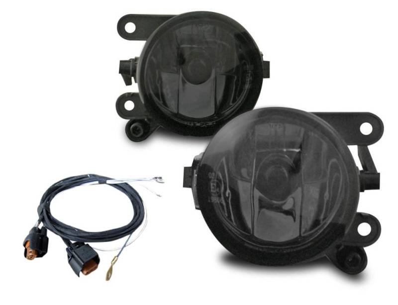 2x Nebelscheinwerfer NSW Klarglas SCHWARZ Kabelbaum HB4 L+R für VW Amarok von Tuning Fanatics