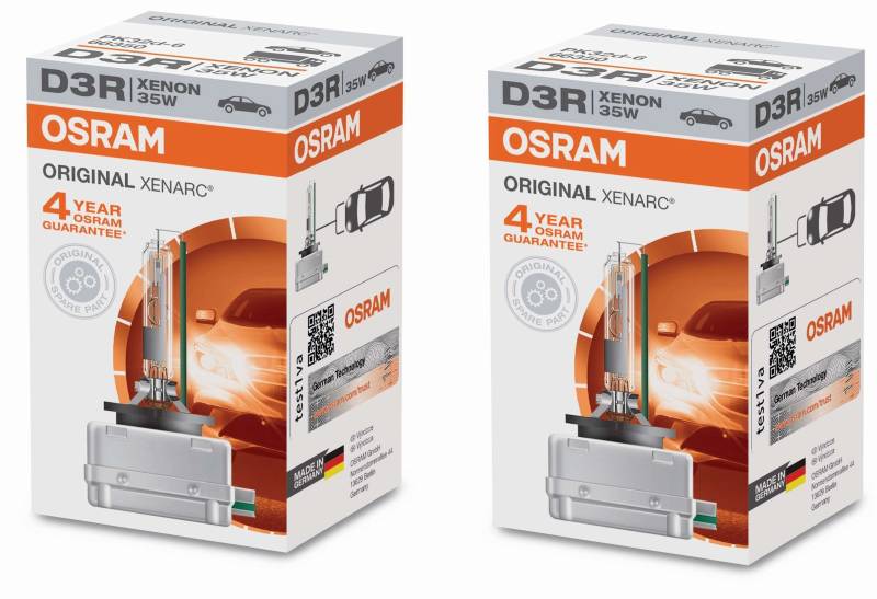 2x Original OSRAM Xenarc Classic D3R 35W Xenon Brenner Lampe Birne Scheinwerfer von OSRAM GmbH