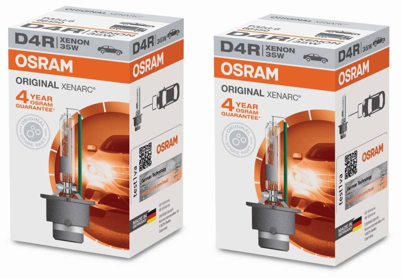 2x Original OSRAM Xenarc Classic D4R 35W Xenon Brenner Lampe Birne Scheinwerfer von OSRAM GmbH