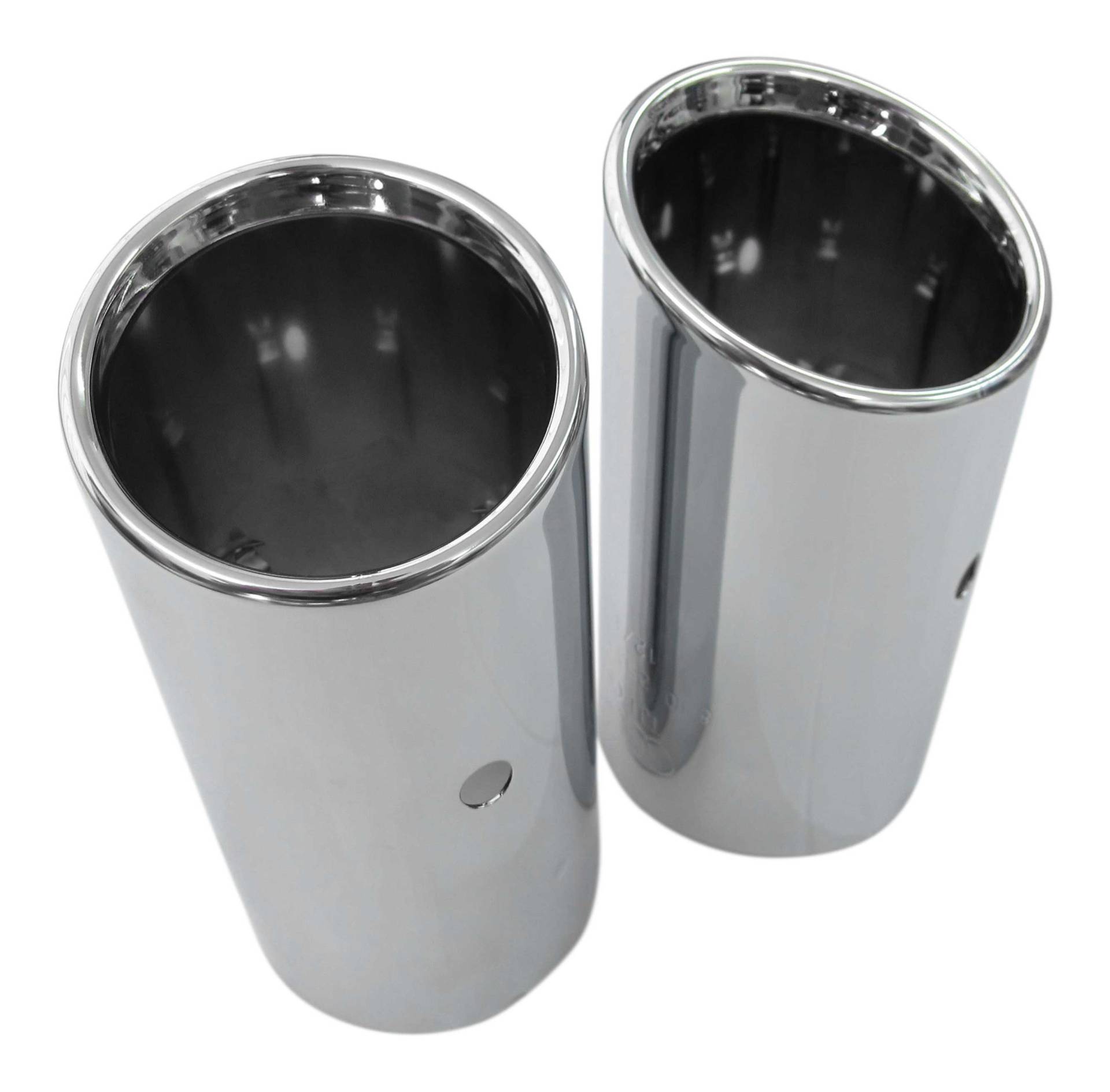 2x Premium Edelstahl Endrohre Auspuff Original Qualität 71-77mm viele Fahrzeuge 2x Premium Edelstahl Endrohre Auspuff Original Qualität 71-77mm viele Fahrzeuge von Volkswagen AG