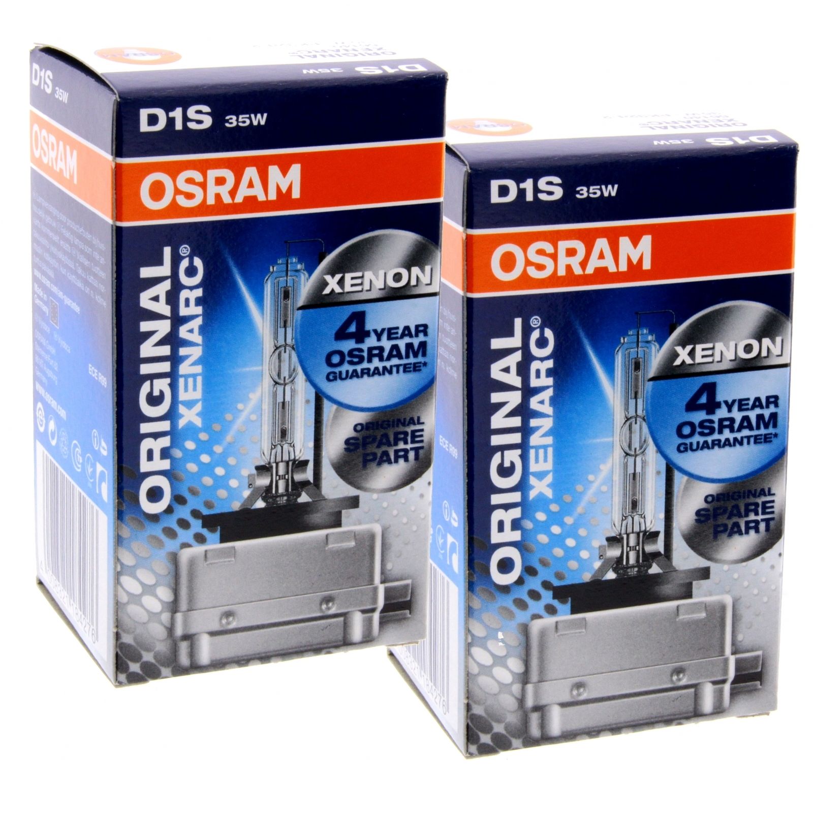 2x SET Original Osram D1S Xenarc Xenon Brenner Scheinwerfer Birne Lampe 66140 2x SET Original Osram D1S Xenarc Xenon Brenner Scheinwerfer Birne Lampe 66140 von OSRAM GmbH