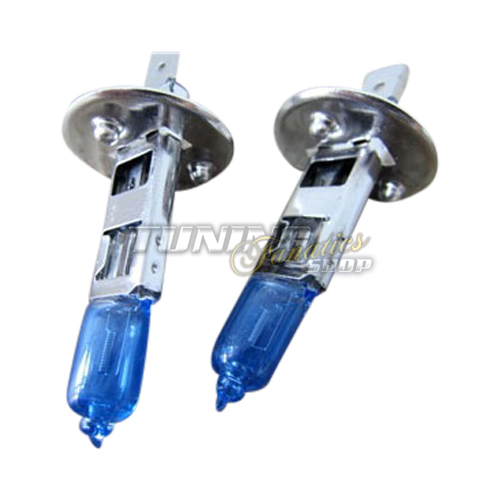 2x Super White H1 XENON LOOK Birnen Lampen E4 FREI #305 für FERNLICHT 2x Super White H1 XENON LOOK Birnen Lampen E4 FREI #305 für FERNLICHT von JOM Car Parts & Car Hifi GmbH