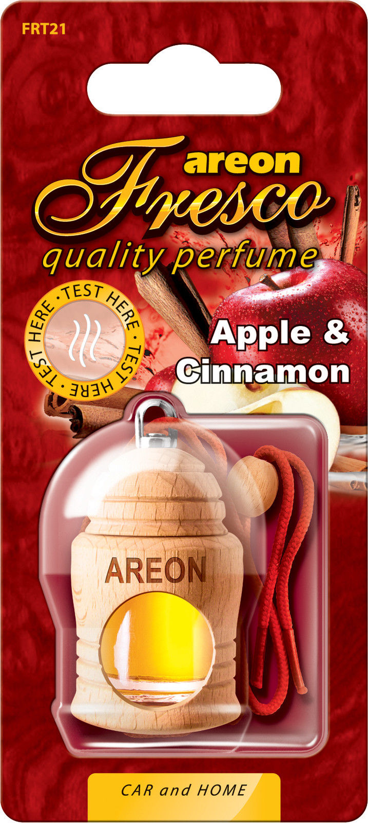 3x Original Areon FRESCO Parfüm Duftdose Duftbaum Lufterfrischer Apfel & Zimt 3x Original Areon FRESCO Parfüm Duftdose Duftbaum Lufterfrischer Apfel & Zimt von erio FRESH GmbH & Co. KG