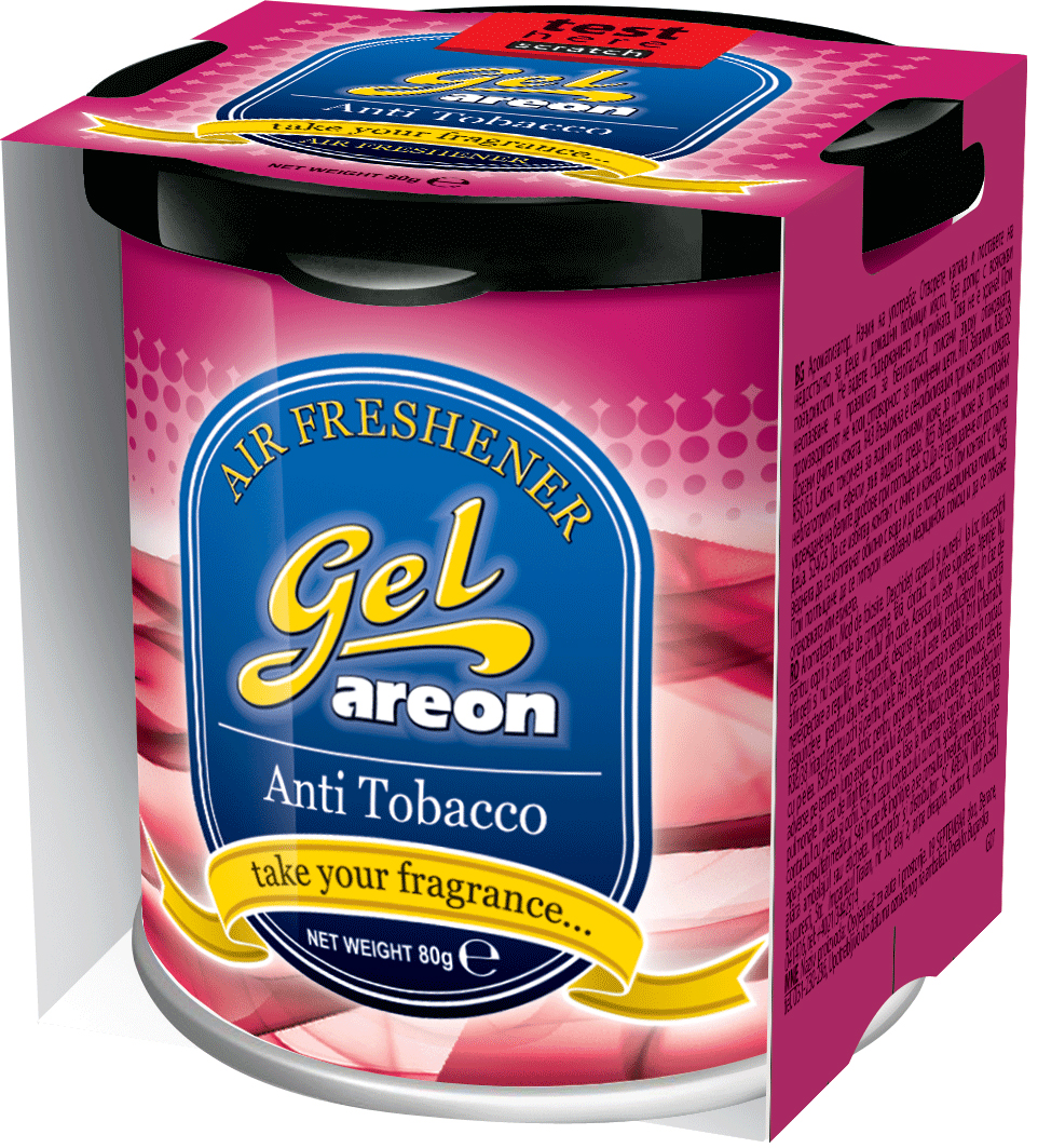 3x Original Areon Gel CAN Duftdose Duftbaum Lufterfrischer + DECKEL Anti Tabak 3x Original Areon Gel CAN Duftdose Duftbaum Lufterfrischer + DECKEL Anti Tabak von erio FRESH GmbH & Co. KG