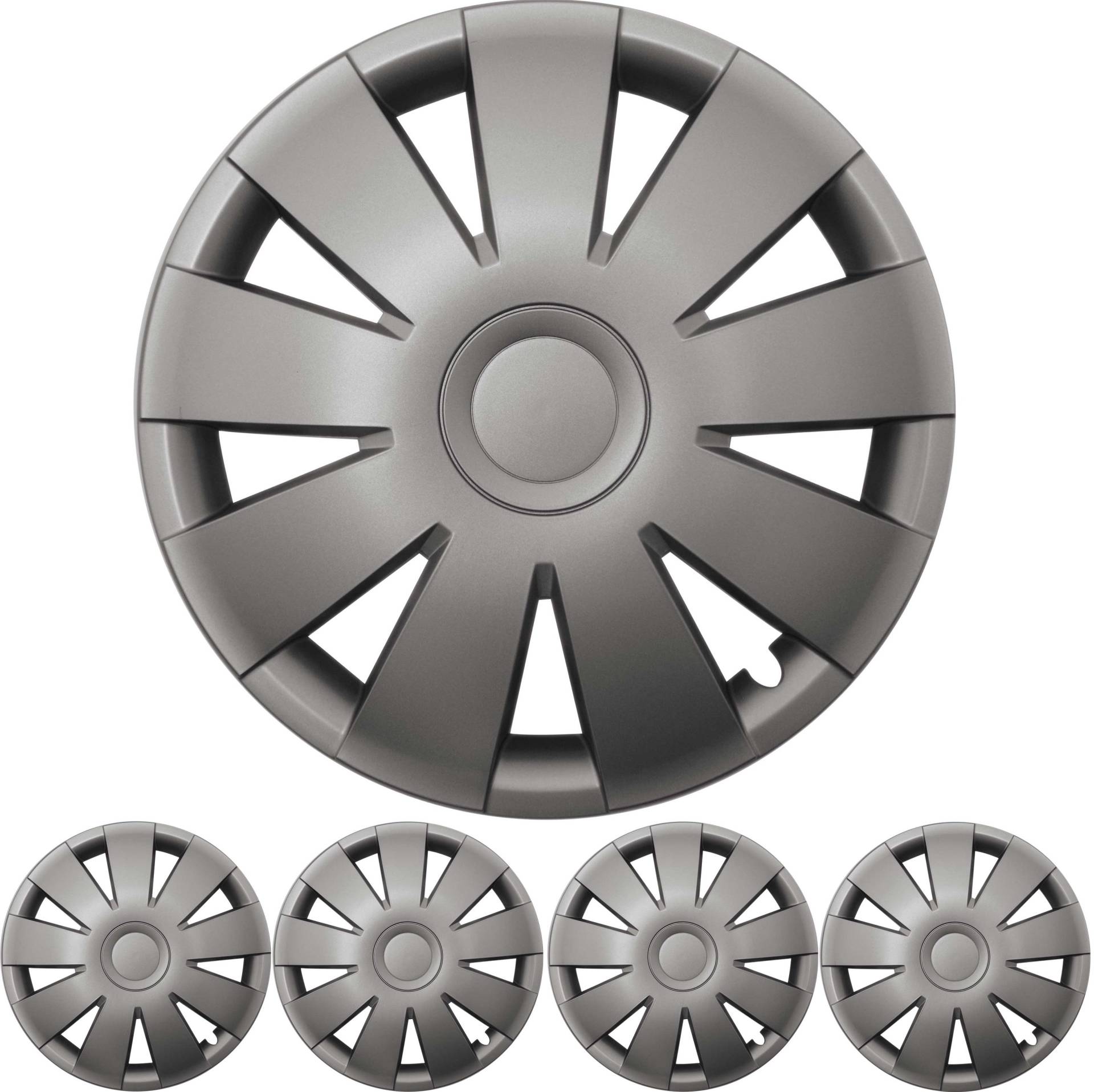 4x PREMIUM DESIGN Radkappen Radzierblenden 15 ZOLL "Nefryt" in Grau Anthrazit 4x PREMIUM DESIGN Radkappen Radzierblenden 15 ZOLL "Nefryt" in Grau Anthrazit von Tuning Fanatics