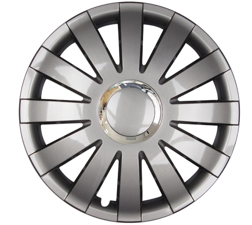 4x PREMIUM DESIGN Radkappen Radzierblenden "Onyx" 14 ZOLL Grau Silber Chrom Ring 4x PREMIUM DESIGN Radkappen Radzierblenden "Onyx" 14 ZOLL Grau Silber Chrom Ring von Tuning Fanatics