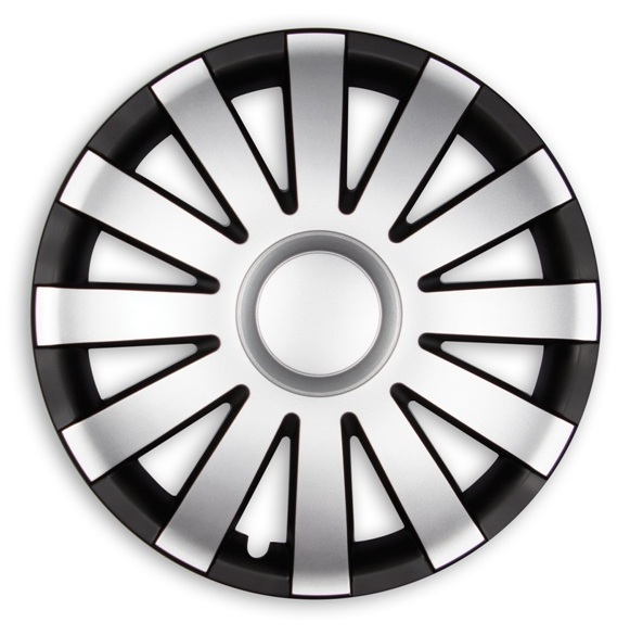 4x PREMIUM Radkappen Modell: Agat LACKIERT Schwarz-Silber 4x PREMIUM Radkappen Modell: Agat LACKIERT Schwarz-Silber von Tuning Fanatics