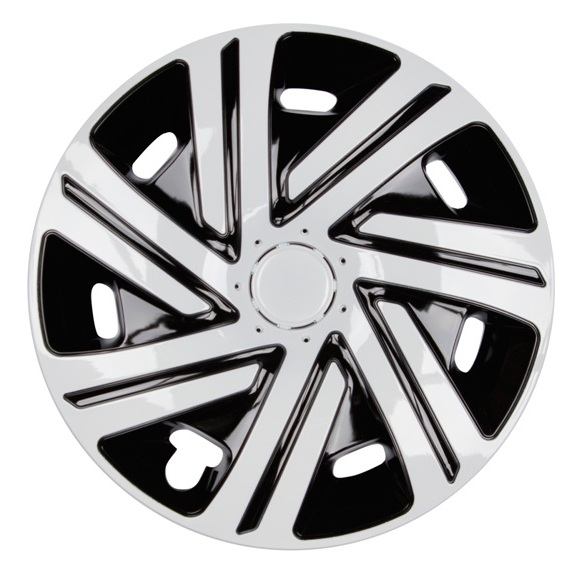 4x PREMIUM Radkappen Modell: Cyrkon in Schwarz-Weiß 4x PREMIUM Radkappen Modell: Cyrkon in Schwarz-Weiß von Tuning Fanatics