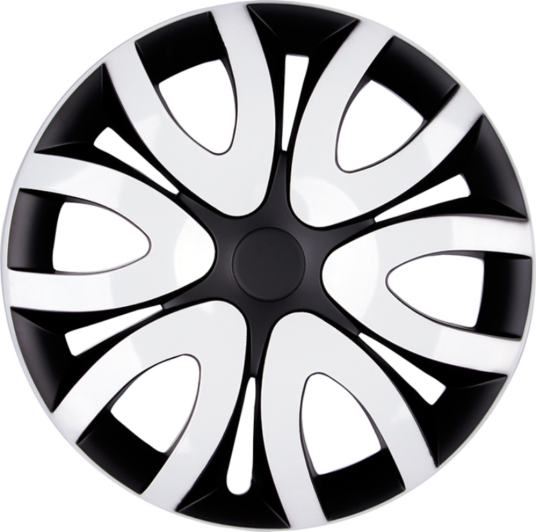 4x PREMIUM Radkappen Modell: Mika Weiß Schwarz 4x PREMIUM Radkappen Modell: Mika Weiß Schwarz von Tuning Fanatics