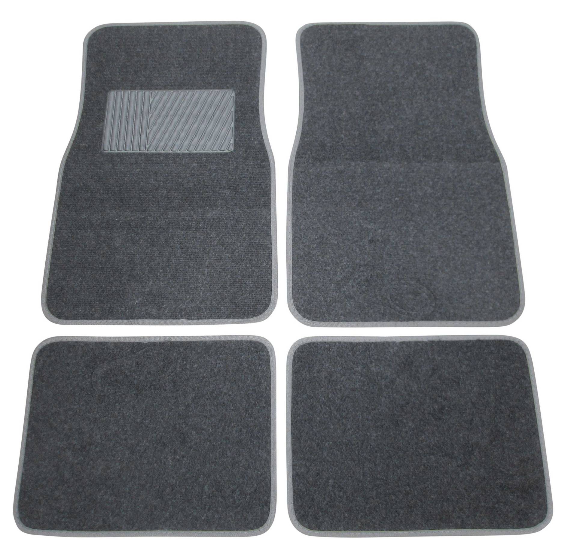 4x Textil Fußmatten Autoteppich VORN + HINTEN Schwarz / Grau für viele Fahrzeuge 4x Textil Fußmatten Autoteppich VORN + HINTEN Schwarz / Grau für viele Fahrzeuge von Diedrich Filmer GmbH