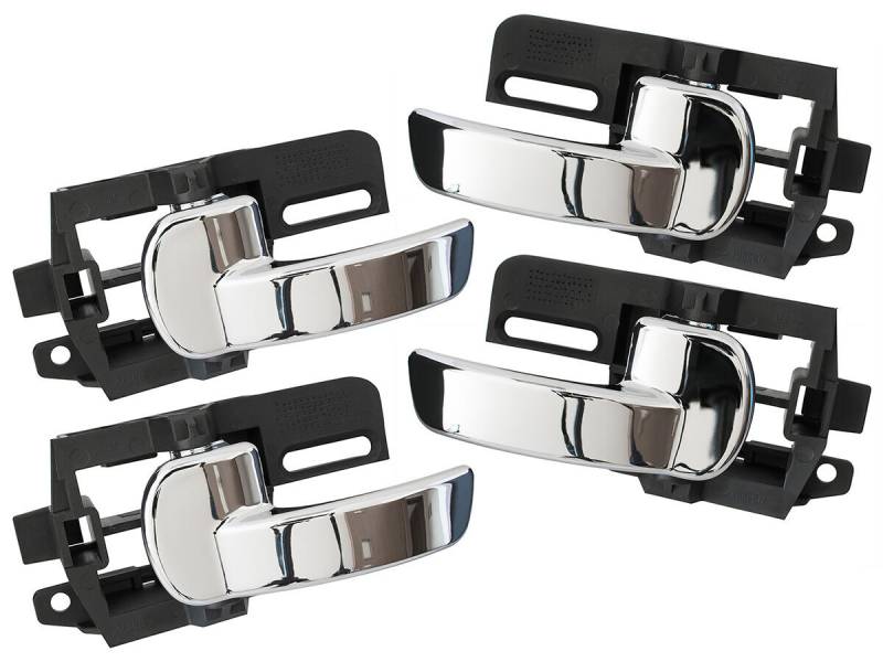 4x Türgriff Griff Innen LINKS RECHTS VORNE HINTEN für Nissan Qashqai ab 2007- von Tuning Fanatics