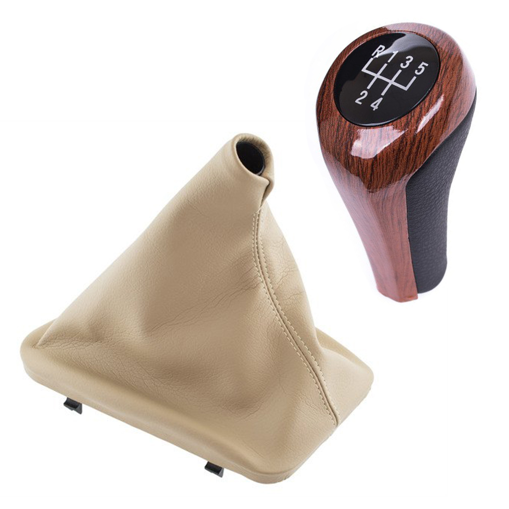 5-Gang Schaltknauf Holz Design + Schaltmanschette BEIGE für BMW E46 1998-2005 5-Gang Schaltknauf Holz Design + Schaltmanschette BEIGE für BMW E46 1998-2005 von GOLDCAR Renata Badzio,Bart?omiej Kalisz s.c.