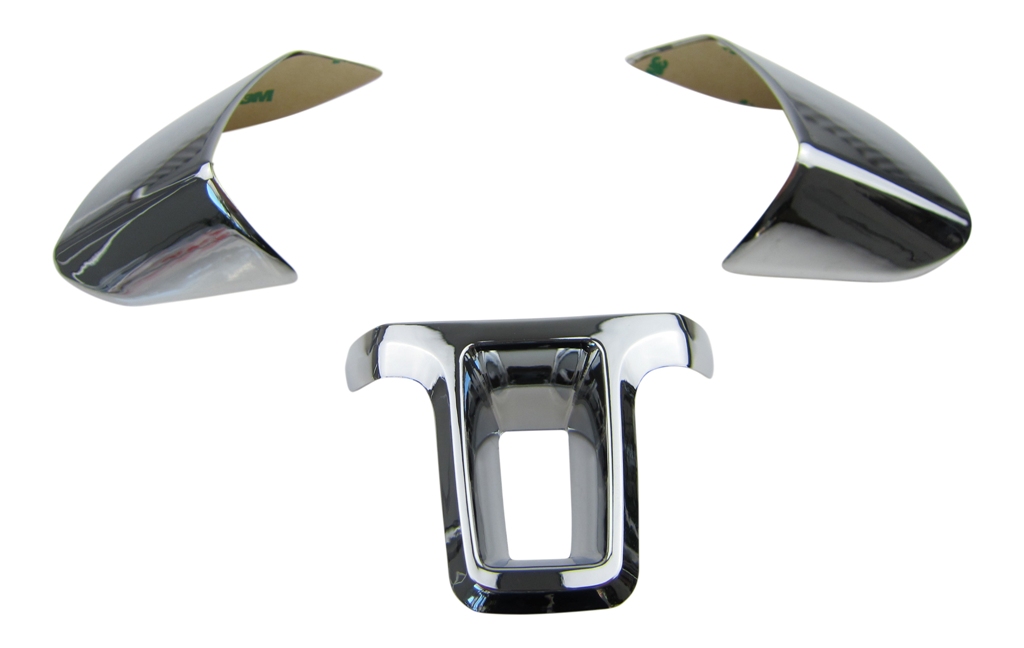 ALU Lenkrad Abdeckung Blenden Clip Chrom im SET für VW Touran GP / Eos / Tiguan ALU Lenkrad Abdeckung Blenden Clip Chrom im SET für VW Touran GP / Eos / Tiguan von Simply NetTrade GmbH