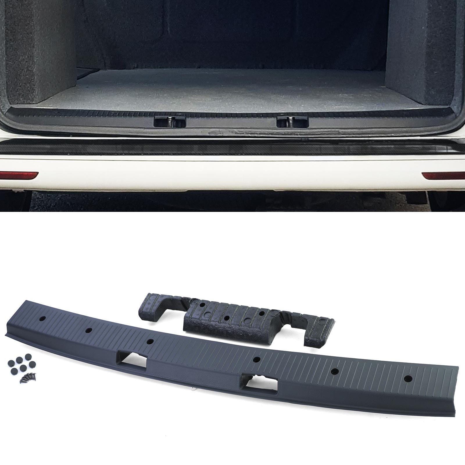 Abdeckung hinten Schlossträger Bodenbelag 7H0863485C für VW T5 ab 2003- T6 ab 2015- mit Flügeltüren Abdeckung hinten Schlossträger Bodenbelag 7H0863485C für VW T5 ab 2003- T6 ab 2015- mit Flügeltüren von Carparts-Online GmbH