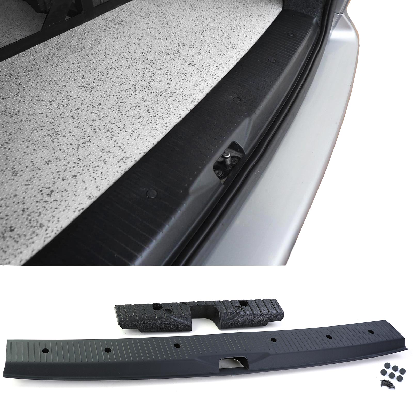 Abdeckung hinten Schlossträger Bodenbelag 7LA863485B für VW T5 ab 2003- T6 ab 2015- mit Heckklappe Abdeckung hinten Schlossträger Bodenbelag 7LA863485B für VW T5 ab 2003- T6 ab 2015- mit Heckklappe von Carparts-Online GmbH