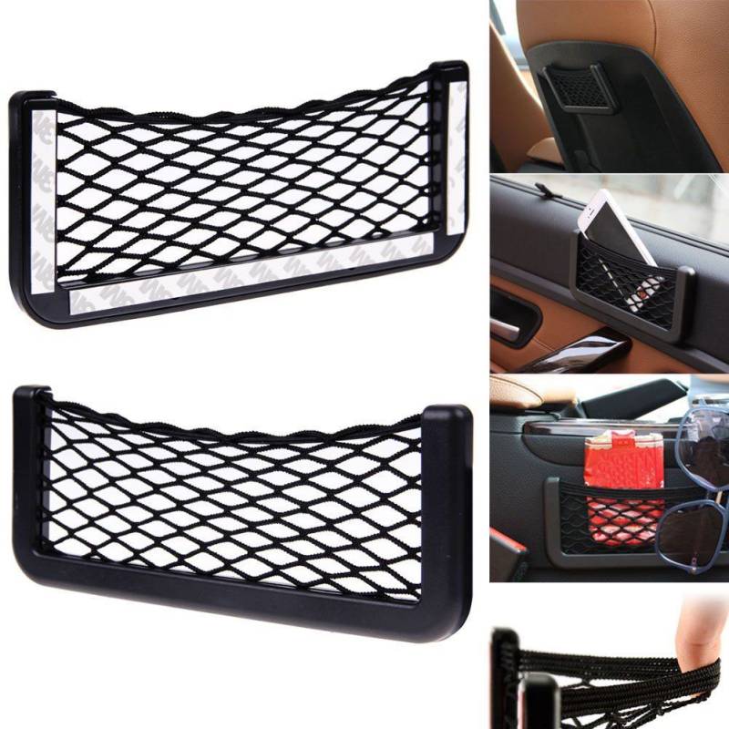 Ablagefach Netz Gitter Tasche Fach Handyhalter Halter für PKW LKW Wohnwagen etc von Simply NetTrade GmbH