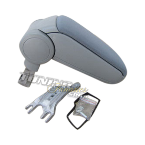 Armlehne Mittelarmlehne für Audi A4 S4 8E B6 B7 (01-08) STOFF / TEXILBEZUG GRAU von Tuning Fanatics