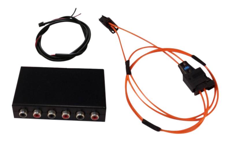 Audio 6x Out Interface Aftermarket Verstärker MOST Bus für Audi MMI 2G Systeme von suwtec GmbH