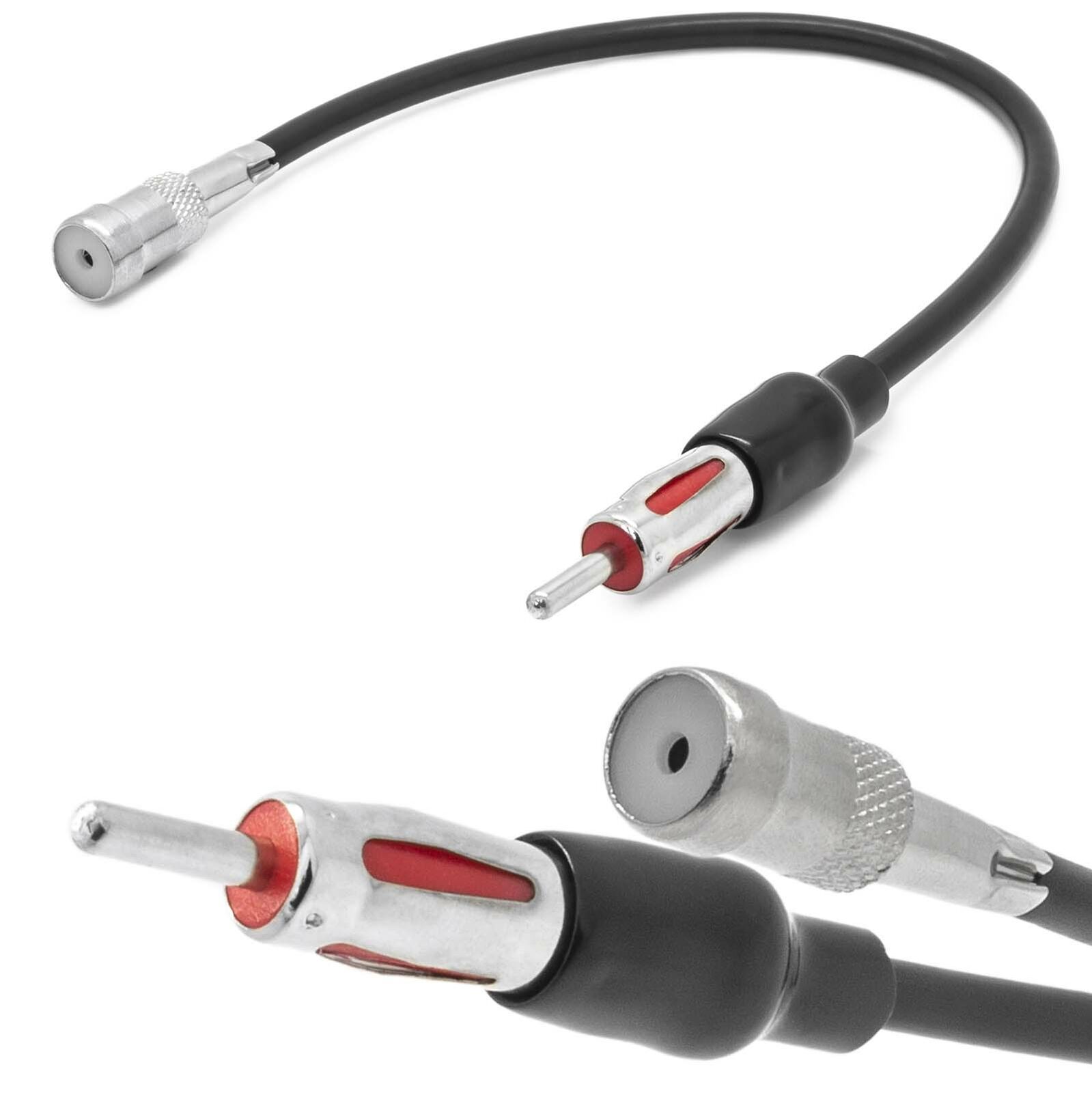 Auto Radio Antennen Adapter Verlängerung Kabel ISO Buchse auf DIN Stecker Auto Radio Antennen Adapter Verlängerung Kabel ISO Buchse auf DIN Stecker von Tuning Fanatics