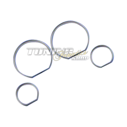 Chrom Chromringe Tacho Ringe Tachochromringe für BMW 3er E46 Limo / Touring +M3 Chrom Chromringe Tacho Ringe Tachochromringe für BMW 3er E46 Limo / Touring +M3 von JOM Car Parts & Car Hifi GmbH
