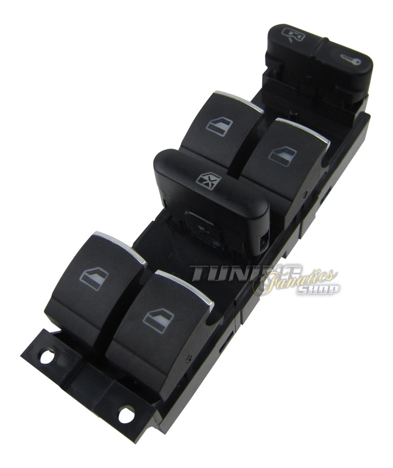 Chrom FH Fensterheber Fenster Schalter Fahrer 4-EFH in 9Pin Ausführung für VW Chrom FH Fensterheber Fenster Schalter Fahrer 4-EFH in 9Pin Ausführung für VW von Goingfast GmbH