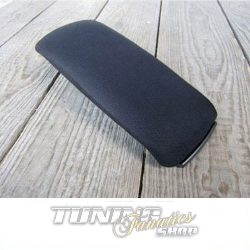 Deckel Abdeckung Stoff Bezug Schwarz Mittelarmlehne Zubehör für Audi A6 S6 4B C5 von Tuning Fanatics