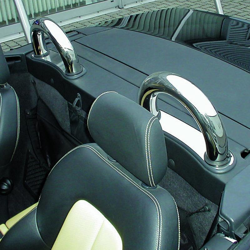 Edelstahl Roadster Überollbügel Set Links + Rechts passend für Mercedes SLK R170 Edelstahl Roadster Überollbügel Set Links + Rechts passend für Mercedes SLK R170 von JOM Car Parts & Car Hifi GmbH