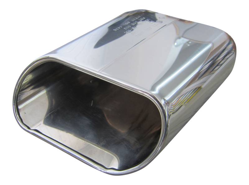 Einlass 50mm 1x Premium Edelstahl Endrohr Oval Original Qualität viele Fahrzeuge von Volkswagen AG