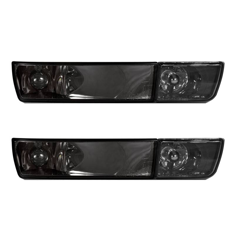 Frontblinker Blinker Klarglas + Nebelscheinwerfer in Schwarz Smoke für VW Golf 3 III / Vento ab 1991-1999 von JOM Car Parts & Car Hifi GmbH