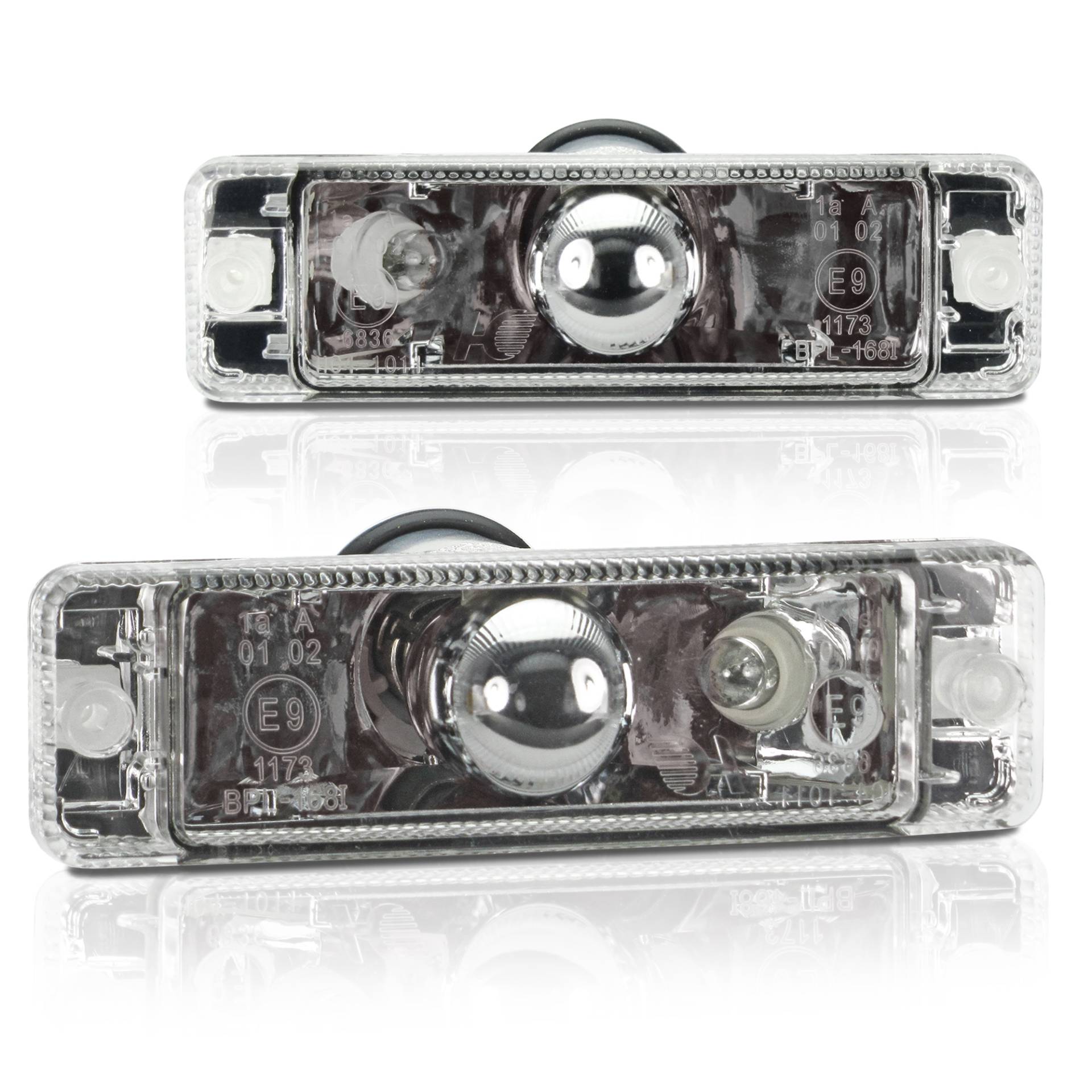 Frontblinker Blinker Klarglas mit Standlichtfunktion für VW Golf 1 / Golf 2 II bis 07/1989 Jetta Polo 86C Frontblinker Blinker Klarglas mit Standlichtfunktion für VW Golf 1 / Golf 2 II bis 07/1989 Jetta Polo 86C von JOM Car Parts & Car Hifi GmbH