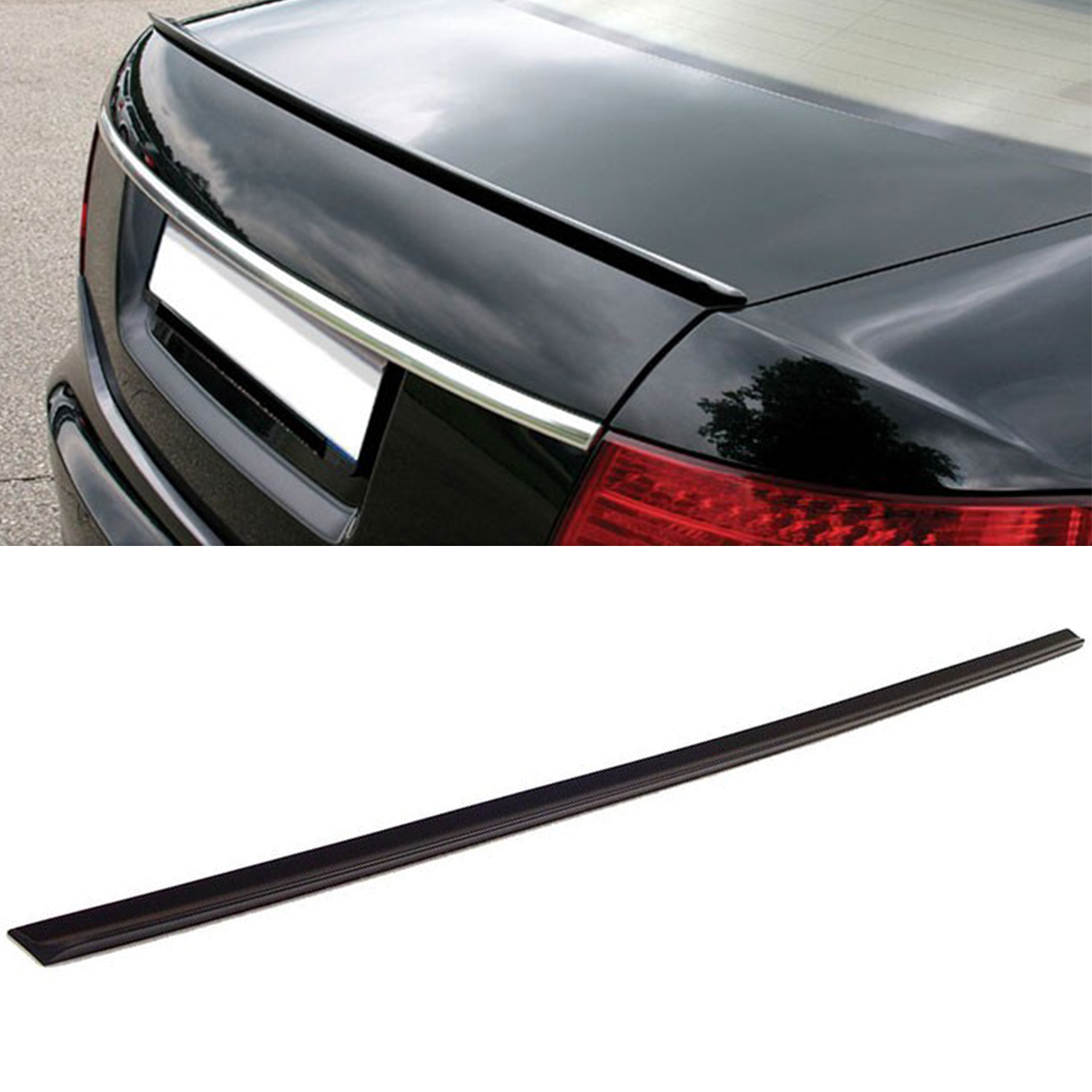 Für Audi A4 8E B7 Heck Spoiler Spoilerlippe Kofferraum Lippe Heckspoilerlippe von Tuning Fanatics