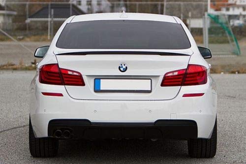 Heck Spoiler Spoilerlippe Kofferraum Heckspoiler Lippe für BMW 5er F10 Limousine von Tuning Fanatics