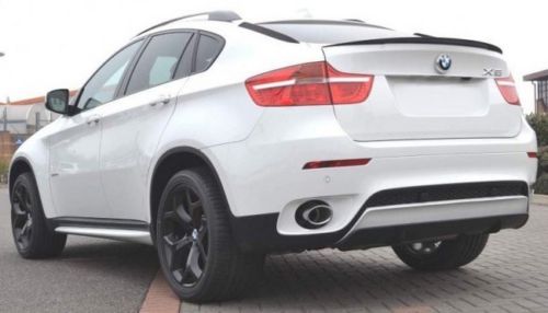 Heck Spoiler Spoilerlippe Kofferraum Heckspoiler Lippe für BMW X6 E71 / E72 von Tuning Fanatics