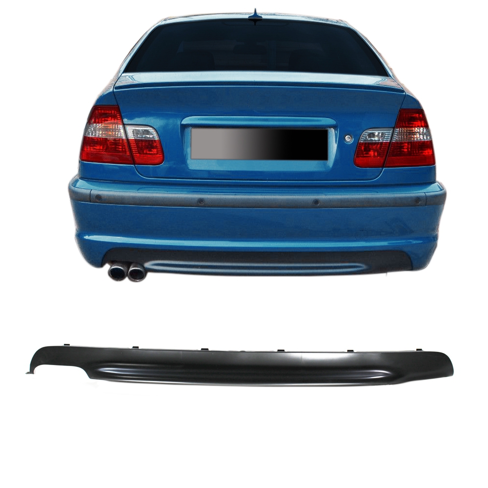 Heckdiffusor Diffusor Stoßstange Hinten Sport Look Doppelrohr Links für BMW 3er E46 ab 1998-2007 Heckdiffusor Diffusor Stoßstange Hinten Sport Look Doppelrohr Links für BMW 3er E46 ab 1998-2007 von JOM Car Parts & Car Hifi GmbH