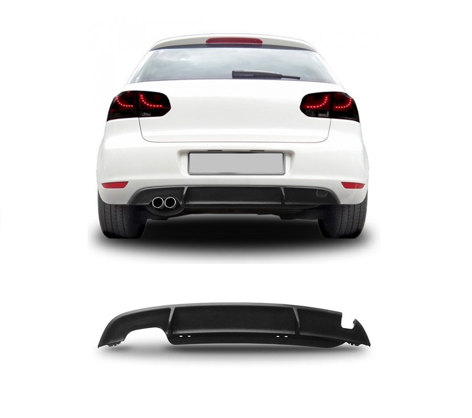 Heckdiffusor Diffusor Stoßstange Hinten Sport Look für VW Golf 6 VI ab 10/2008- Heckdiffusor Diffusor Stoßstange Hinten Sport Look für VW Golf 6 VI ab 10/2008- von Goingfast GmbH
