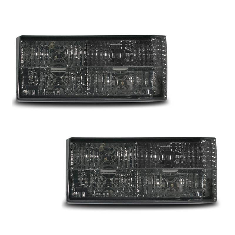 Heckleuchten Rückleuchten Links + Rechts Schwarz für VW Golf 1 / Golf 1 Cabrio von JOM Car Parts & Car Hifi GmbH
