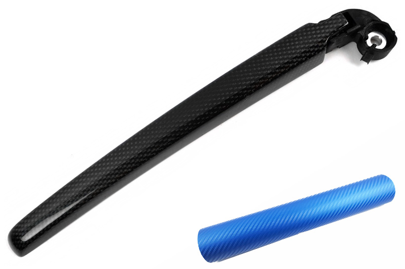 Heckwischer Frontwischer Scheibenwischer Arm Design Folie Set in Carbon Blau Heckwischer Frontwischer Scheibenwischer Arm Design Folie Set in Carbon Blau von Design Shop23 Carina Zöllner