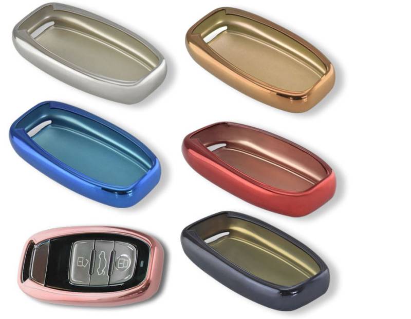 Key Cover Gehäuse Hülle Tasche Schlüssel für Audi A4 8K A5 8T A6 A7 4G C7 A8 Q5 von Tuning Fanatics