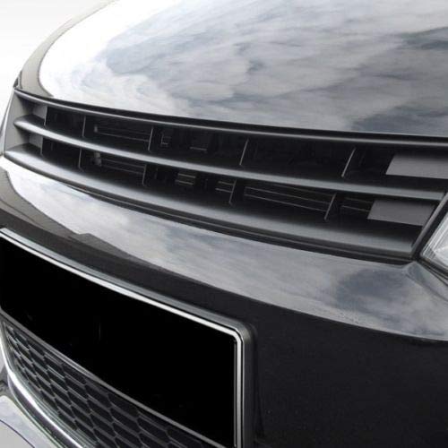 Kühlergrill Sportgrill Front Grill Stoßstange Schwarz für Polo 6R ab 2009- von Tuning Fanatics