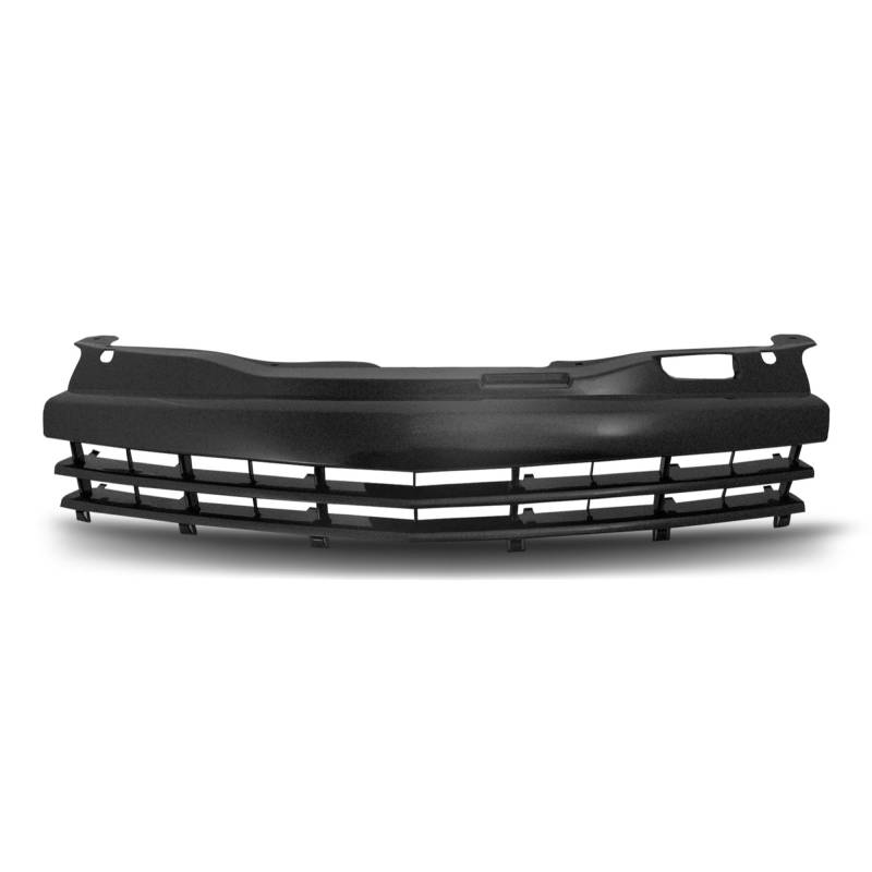 Kühlergrill Sportgrill Gitter Front Grill Schwarz für Opel Astra H GTC 3-Türer von Tuning Fanatics