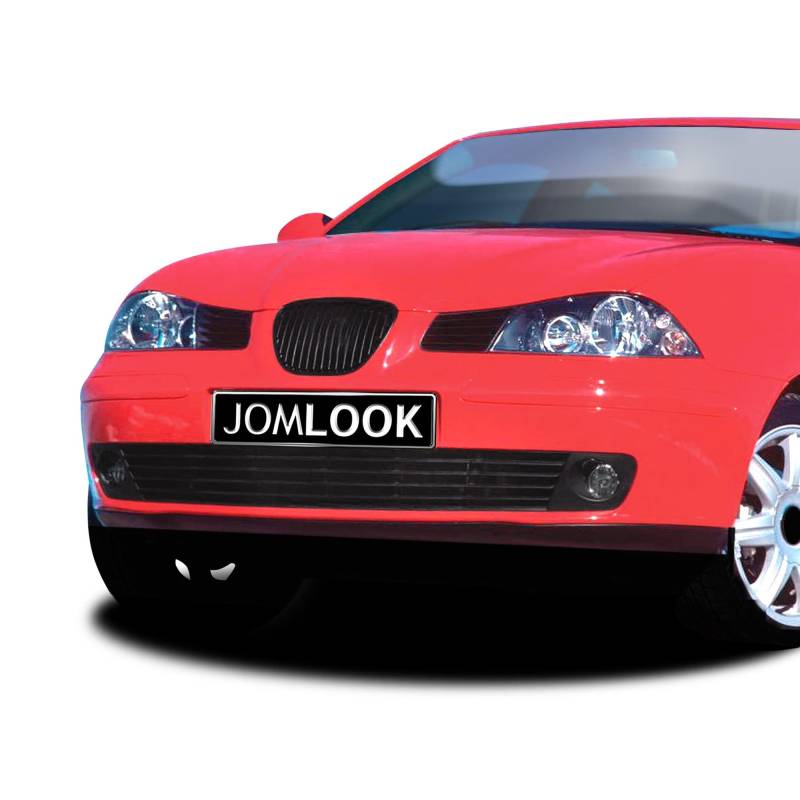 Kühlergrill Sportgrill Gitter Front Grill Schwarz für Seat Ibiza IV 6L ab 2002- von Tuning Fanatics
