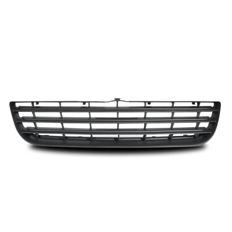 Kühlergrill Sportgrill Gitter Front Grill ohne Emblem Schwarz für VW Polo 9N 9N3 von Tuning Fanatics