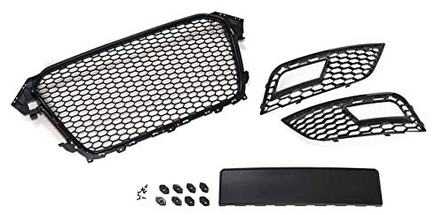 Kühlergrill Sportgrill Wabengitter + Gitter Stoßstange für A4 B8 Facelift Kühlergrill Sportgrill Wabengitter + Gitter Stoßstange für A4 B8 Facelift von Tuning Fanatics