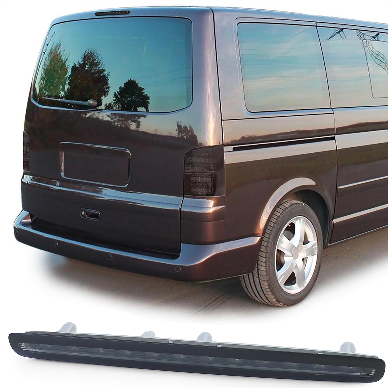 LED Bremsleuchte in Schwarz für VW T5 Bus Transporter Multivan 03-15 LED Bremsleuchte in Schwarz für VW T5 Bus Transporter Multivan 03-15 von Carparts-Online GmbH